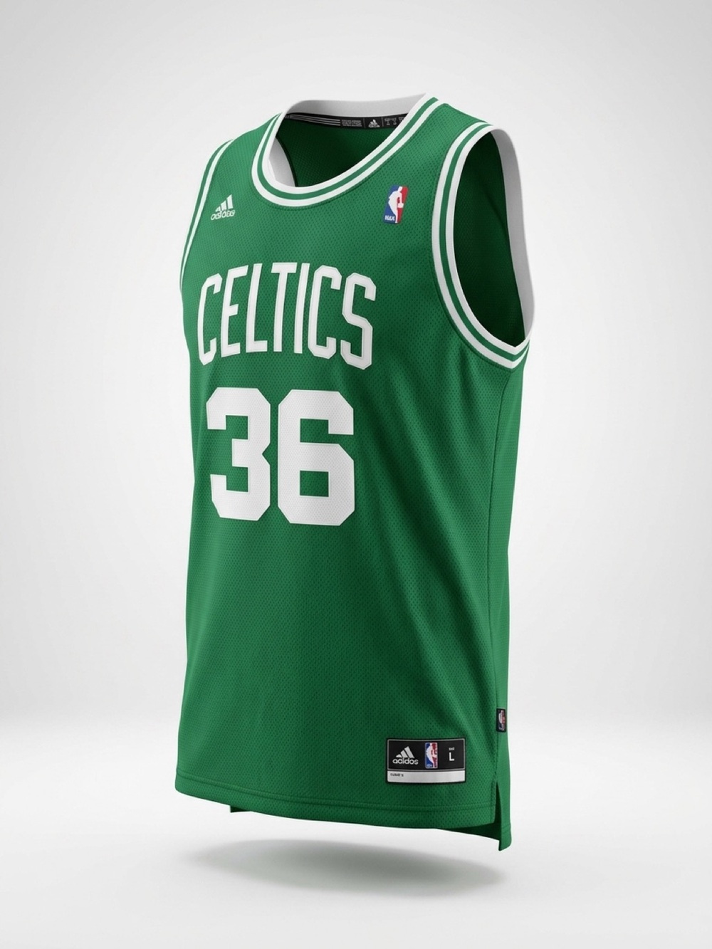 Adidas Green Celtics #36 Shaquille O’Neal Basketball Jersey #shaq #nba